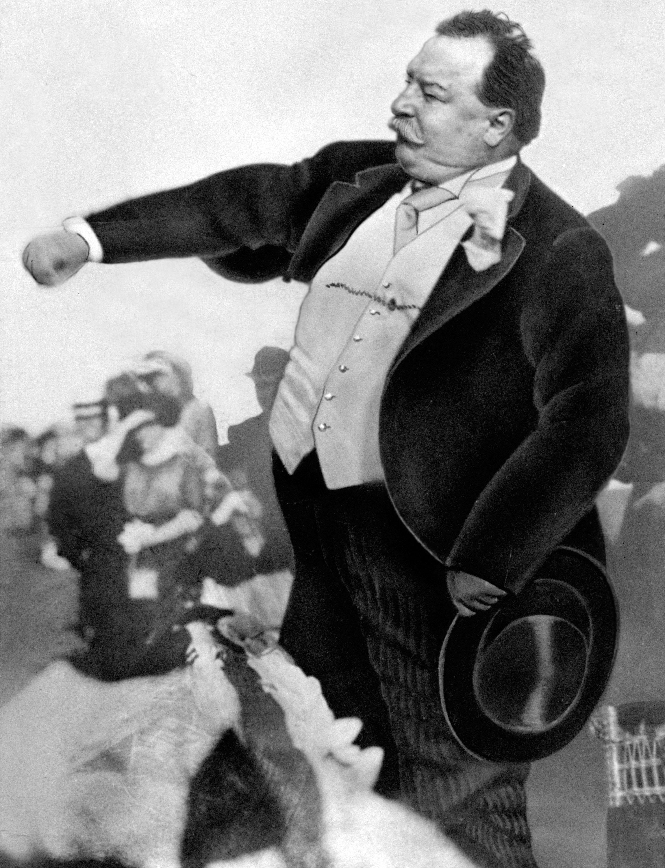 Howard taft first pitch
